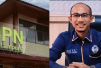 Kolase Kantor Pertanahan Kota Bandar Lampung dan Ketua Umum DPP KAMPUD Seno Aji. Polda Lampung telah memeriksa 10 saksi terkait kasus dugaan bocor data pribadi pemohon di BPN Bandar Lampung.