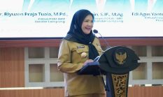 Lantik FOKAL IMM, Wali Kota Eva Dwiana Ajak Kolaborasi Bangun Bandar Lampung