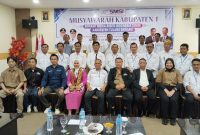 Foto bersama peserta Muskab I SMSI Tulang Bawang di Hotel Le’Man, Jumat (3/7/2026). Abdul Rohman, S.H. terpilih aklamasi sebagai Ketua periode 2026-2029.
