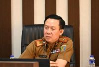 Sekretaris Daerah Provinsi Lampung Marindo Kurniawan. Sekdaprov Marindo . PROYEKSI.ID