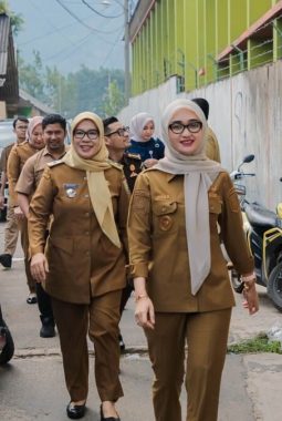 Wagub Jihan Nurlela Kunjungi Sekolah dan SPPG di Bandar Lampung Dukung Program MBG