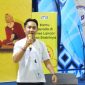 Nursalim, mahasiswa Bisnis Digital IIB Darmajaya Lampung saat menjadi pemateri dalam kampanye pemanfaatan Gemini AI. Ia terpilih sebagai Google Student Ambassador 2026. foto: istimewa