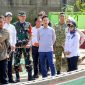 Wapres Gibran Rakabuming Raka bersama rombongan menaiki perahu untuk meninjau langsung titik trase pembangunan Jembatan Way Bungur senilai Rp96,8 miliar di Lampung Timur, Rabu (15/7/2026).