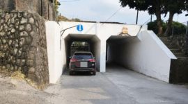 Jalan Underpass Hanoman, Sawah Brebes yang rawan genangan kini diperkuat rabat beton oleh Pemkot Bandar Lampung, Rabu (15/7/2026). foto: istimewa
