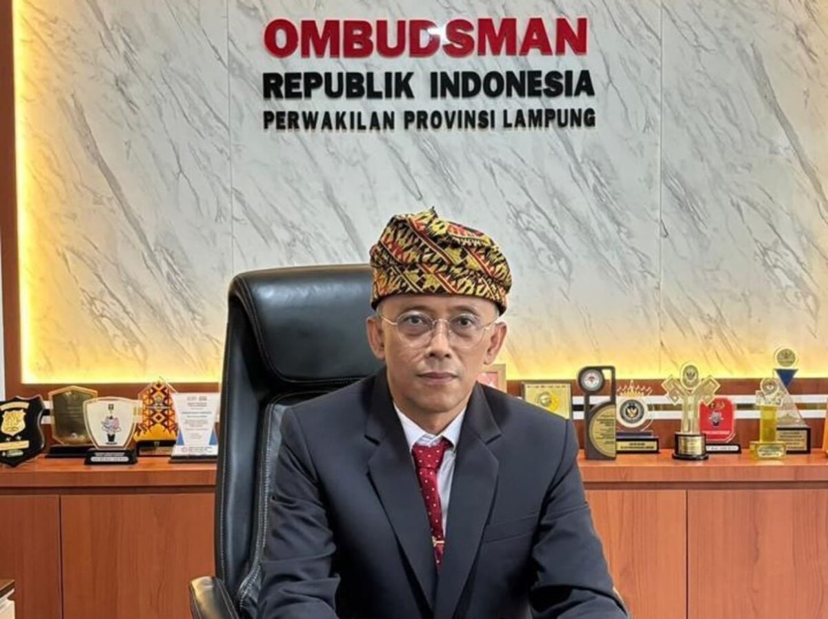 Nur Rakhman Yusuf, Kepala Perwakilan Ombudsman RI Provinsi Lampung. Ombudsman Lampung menemukan 3 pelanggaran dalam pelaksanaan SPMB 2026 di Bandar Lampung dan mendesak Pemkot memberi sanksi tegas kepada Disdik dan sekolah yang melanggar. FOTO: PROYEKSI.ID