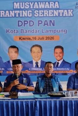 PAN Bandar Lampung Gaspol Konsolidasi, Musran Digelar di 20 Kecamatan