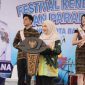 Eva Dwiana membuka Festival Kendaraan Hias dan Pawai Budaya HUT 344 Bandar Lampung. 82 kendaraan hias dan 538 peserta ikut meriahkan, Sabtu (19/7/2026).
