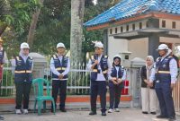 Petugas saat soft launching implementasi sterilisasi di pelabuhan, Senin (20/7/2026). ASDP resmi menerapkan sistem sterilisasi di 6 pelabuhan utama dengan pembagian 3 zona dan teknologi Face Recognition. Foto: istimewa