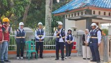 Petugas saat soft launching implementasi sterilisasi di pelabuhan, Senin (20/7/2026). ASDP resmi menerapkan sistem sterilisasi di 6 pelabuhan utama dengan pembagian 3 zona dan teknologi Face Recognition. Foto: istimewa