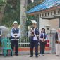 Petugas saat soft launching implementasi sterilisasi di pelabuhan, Senin (20/7/2026). ASDP resmi menerapkan sistem sterilisasi di 6 pelabuhan utama dengan pembagian 3 zona dan teknologi Face Recognition. Foto: istimewa