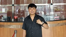 Ketua Umum FORMMASI Sapriyansah usai menyerahkan laporan bernomor 108/B/LP/DPP-FORMMASI/VII/2026 ke KPK. Dalam laporannya, FORMMASI mendesak KPK mengusut tuntas dugaan korupsi dan skandal "setoran proyek" di BPBD Provinsi Lampung. Foto: Dok. FORMMASI