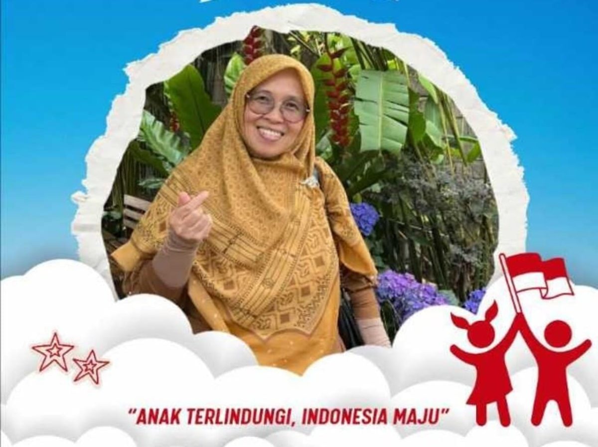 Yuni Karnelis, STP, Anggota DPRD Kota Bandar Lampung dan Ketua Bidang Perempuan dan Keluarga PKS Lampung, dalam peringatan Hari Anak Nasional ke-42 Tahun 2026. "Anak Terlindungi, Indonesia Maju" Foto: istimewa