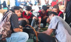GRATIS! 50 Siswa SMK Lampung Diajar PLN Ubah Motor Bensin Jadi Motor Listrik