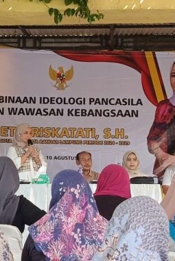 Heti Friskatati Ajak Warga Bandar Lampung Perkuat Nilai Pancasila dan Wawasan Kebangsaan