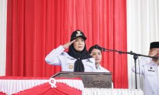 Bunda Eva: “Kalau Bukan Kita Siapa Lagi” Saat Pimpin Upacara HUT RI Ke-81