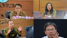 Kolase anggota Dewan Pers Abdul Manan, Rosarita Niken Widiastuti, Muhammad Jazuli dan Totok Suryanto. Dewan Pers belum menetapkan lokasi dan pelaksana HPN 2027. FOTO: DOK DEWAN PERS